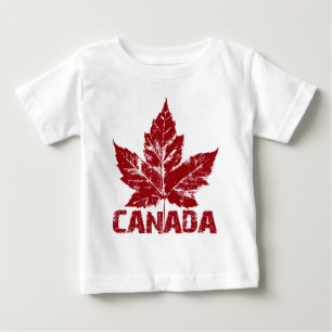 Camiseta Para Bebê Ligação em ponte de Canadá do bebê do Creeper