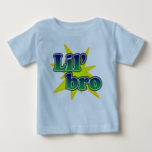 Camiseta Para Bebê Lil' Bro T-Shirts (Frente)