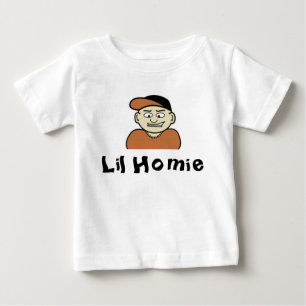 Camiseta Para Bebê Lil Homie