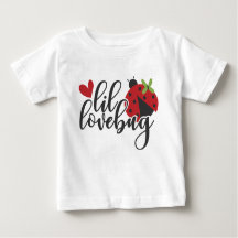 LIL LOVEBUG COM LADYBUG PRETO E VERMELHO
