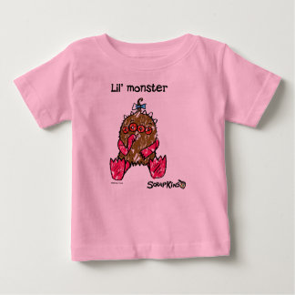 Camiseta Para Bebê Lil' Monster Ssucata Kins Orgânico