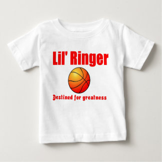 Camiseta Para Bebê Lil' Ringer Basball