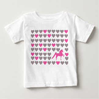 Camiseta Para Bebê Lil Saddlepura Lover Criança Tee
