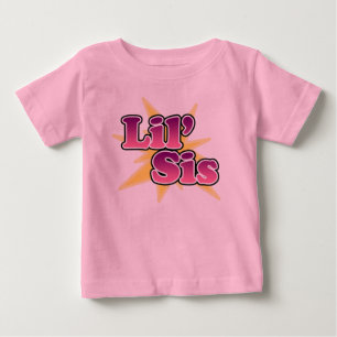Camiseta Para Bebê Lil' Sis T-Shirts