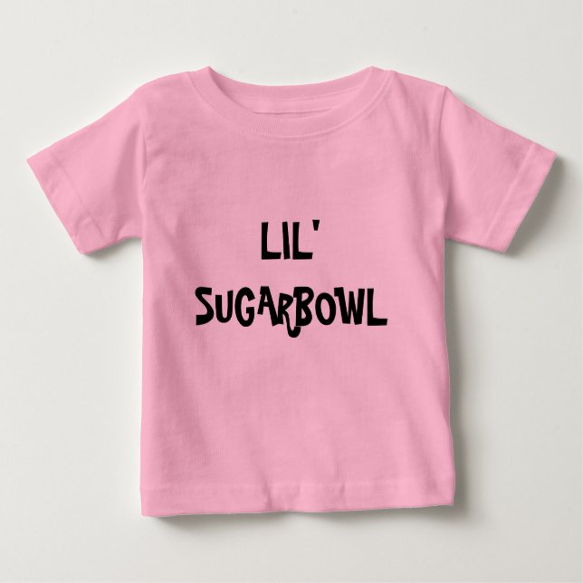 CAMISETA PARA BEBÊ LIL SUGARBOWL (Frente)