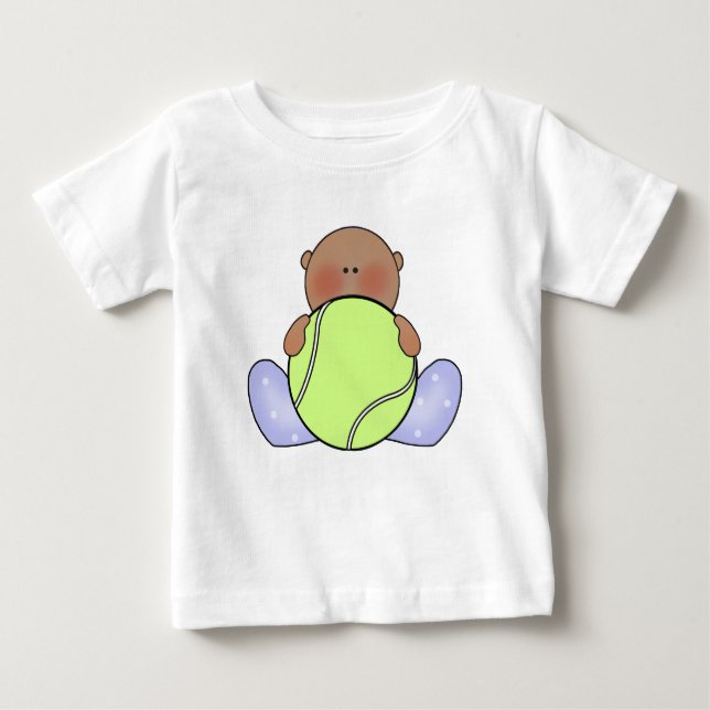 Camiseta Para Bebê Lil Tênis Baby Boy - Étnico (Frente)
