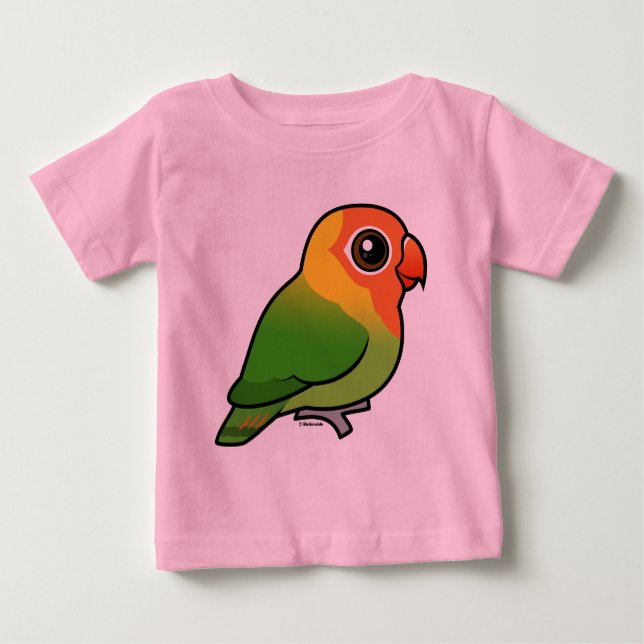 Camiseta Para Bebê Lilian's Lovebird (Frente)