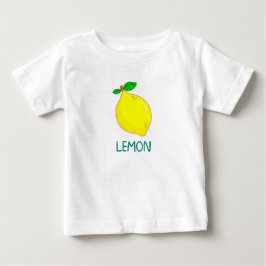 Camiseta Para Bebê Limão
