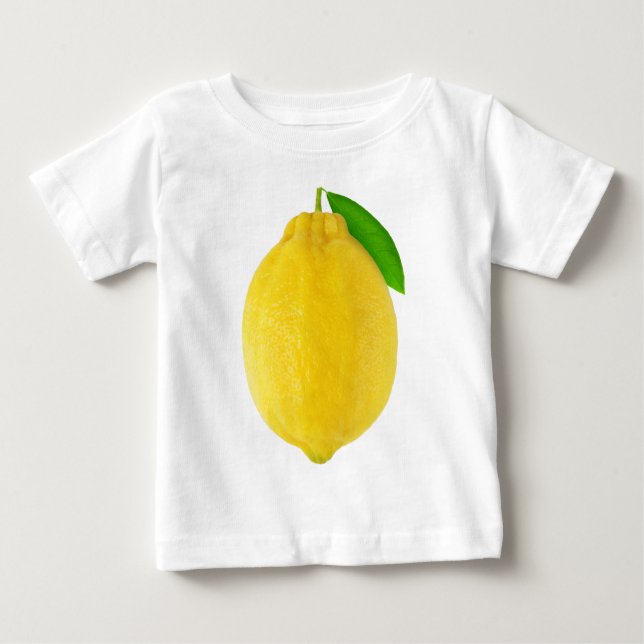 Camiseta Para Bebê Limão (Frente)