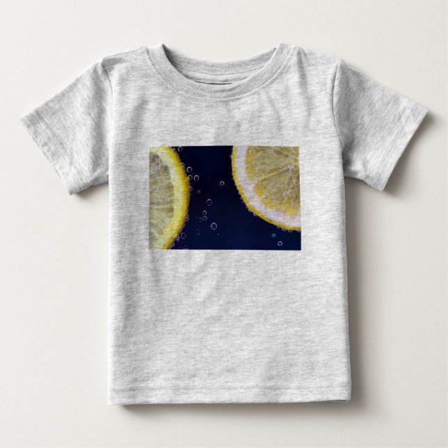 Camiseta Para Bebê Limão (Frente)