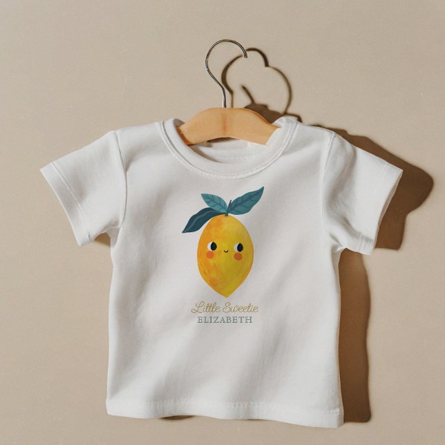Camiseta Para Bebê Limão de Docinho (Criador carregado)
