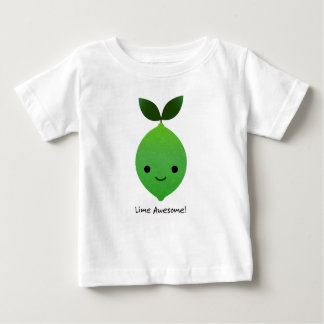 Camiseta Para Bebê Limão Incrível Limão Kawaii