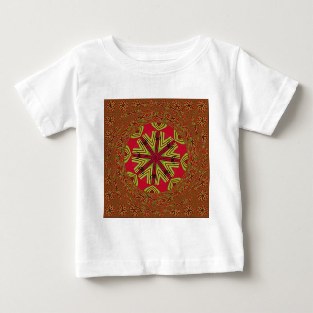 Camiseta Para Bebê Linda África Incrível pode Design tradicional (Frente)