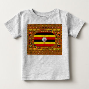 Camiseta Para Bebê Linda e maravilhosa Hakuna Matata Lovely Uganda Co