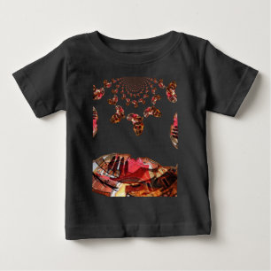 Camiseta Para Bebê Lindas e adoráveis cores
