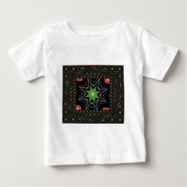 Camiseta Para Bebê Lindas estrelas reluzentes vetor Impressão de fund