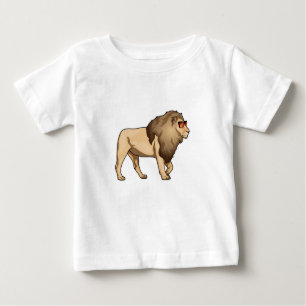 Camiseta Para Bebê Lion Sunvidles