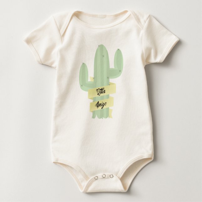 Camiseta Para Bebê Little Amigo (Frente)