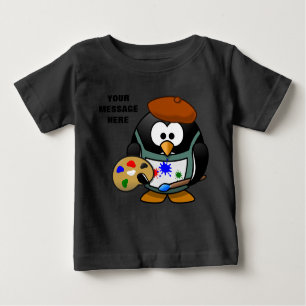 Camiseta Para Bebê Little Artist Tee