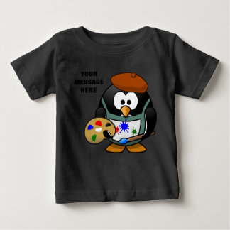 Camiseta Para Bebê Little Artist Tee