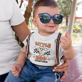 Camiseta Para Bebê Little Boo, Cute Halloween