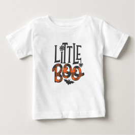 Camiseta Para Bebê Little Boo Halloween