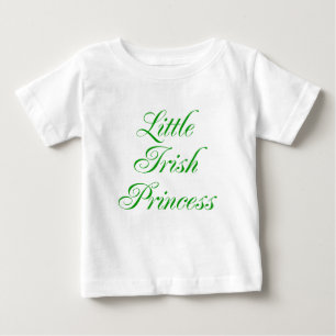 Camiseta Para Bebê Little Irish Princess