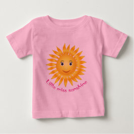 Camiseta Para Bebê Little miss sunshine