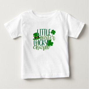 Camiseta Para Bebê Little Mister Lucky Charm Baby