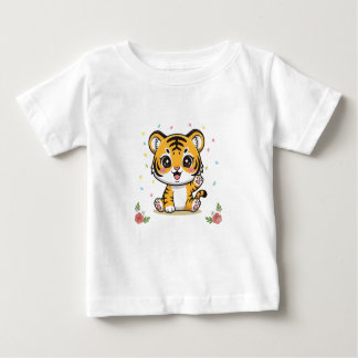 Camiseta Para Bebê Little Puli | Cubo de Tigre
