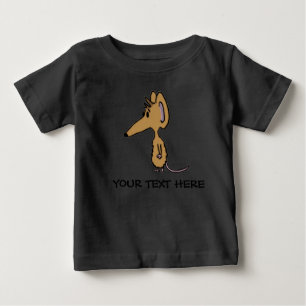 Camiseta Para Bebê Little Rat Creeper