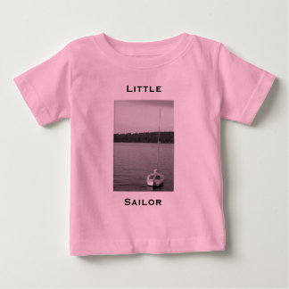 Camiseta Para Bebê Little Sailor Organic