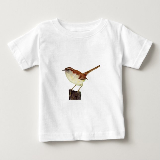 Camiseta Para Bebê Little Wren (Frente)