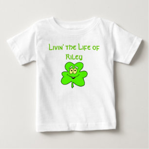 Camiseta Para Bebê Livin a vida de Riley