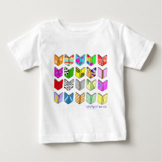 Camiseta Para Bebê Livros!