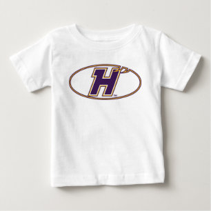 Camiseta Para Bebê Logotipo Atlético Hunter College Hawks