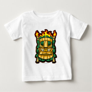 Camiseta Para Bebê Logotipo da ilha do mistério da equipe