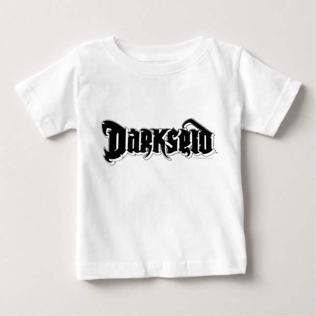 Camiseta Para Bebê Logotipo Darkseid 2 (Frente)