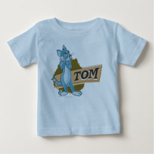 Camiseta Para Bebê Logotipo de atitude do Tom