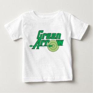 Camiseta Para Bebê Logotipo de seta verde