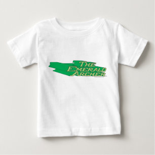 Camiseta Para Bebê Logotipo do Emerald Archer