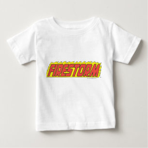 Camiseta Para Bebê Logotipo do Firestorm