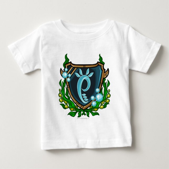 Camiseta Para Bebê Logotipo do Team Maraqua (Frente)