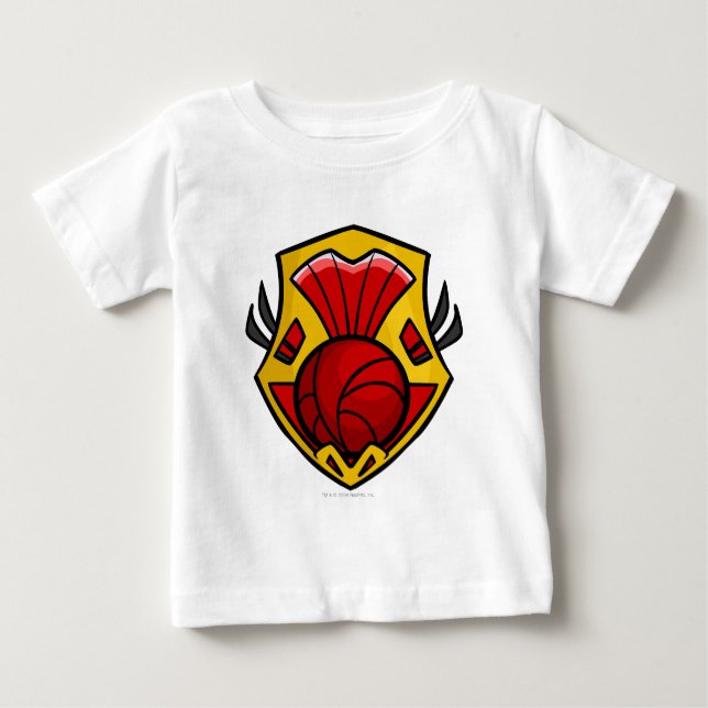 Camiseta Para Bebê Logotipo do Team Shenkuu (Frente)