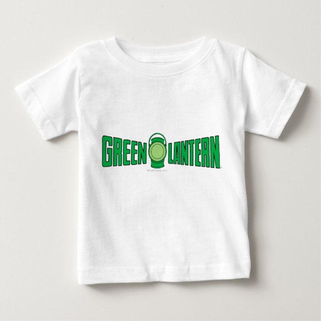 Camiseta Para Bebê Logotipo Lanterna Verde 5 (Frente)