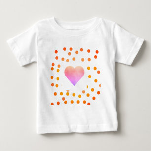 Camiseta Para Bebê Logotipo personalizado simples e elegante aqui, em