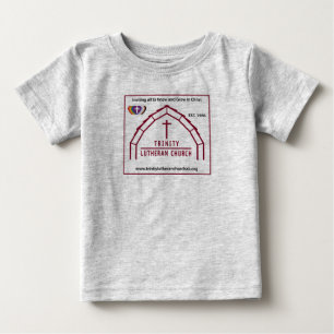 Camiseta Para Bebê Logotipo Trinity com RIC