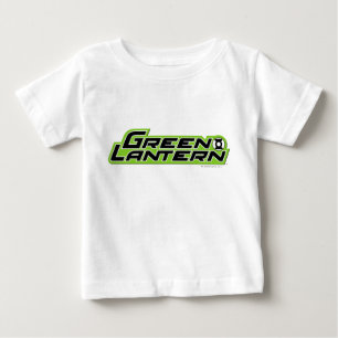 Camiseta Para Bebê Logotipo verde 2 da lanterna