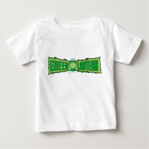 Camiseta Para Bebê Logotipo verde 4 da lanterna
