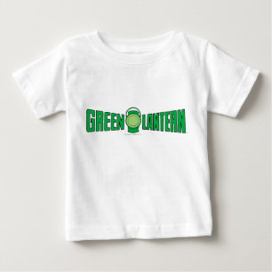 Camiseta Para Bebê Logotipo verde 5 da lanterna